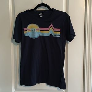 Women’s Star Wars The Mandolorian Tee in Navy Size Medium